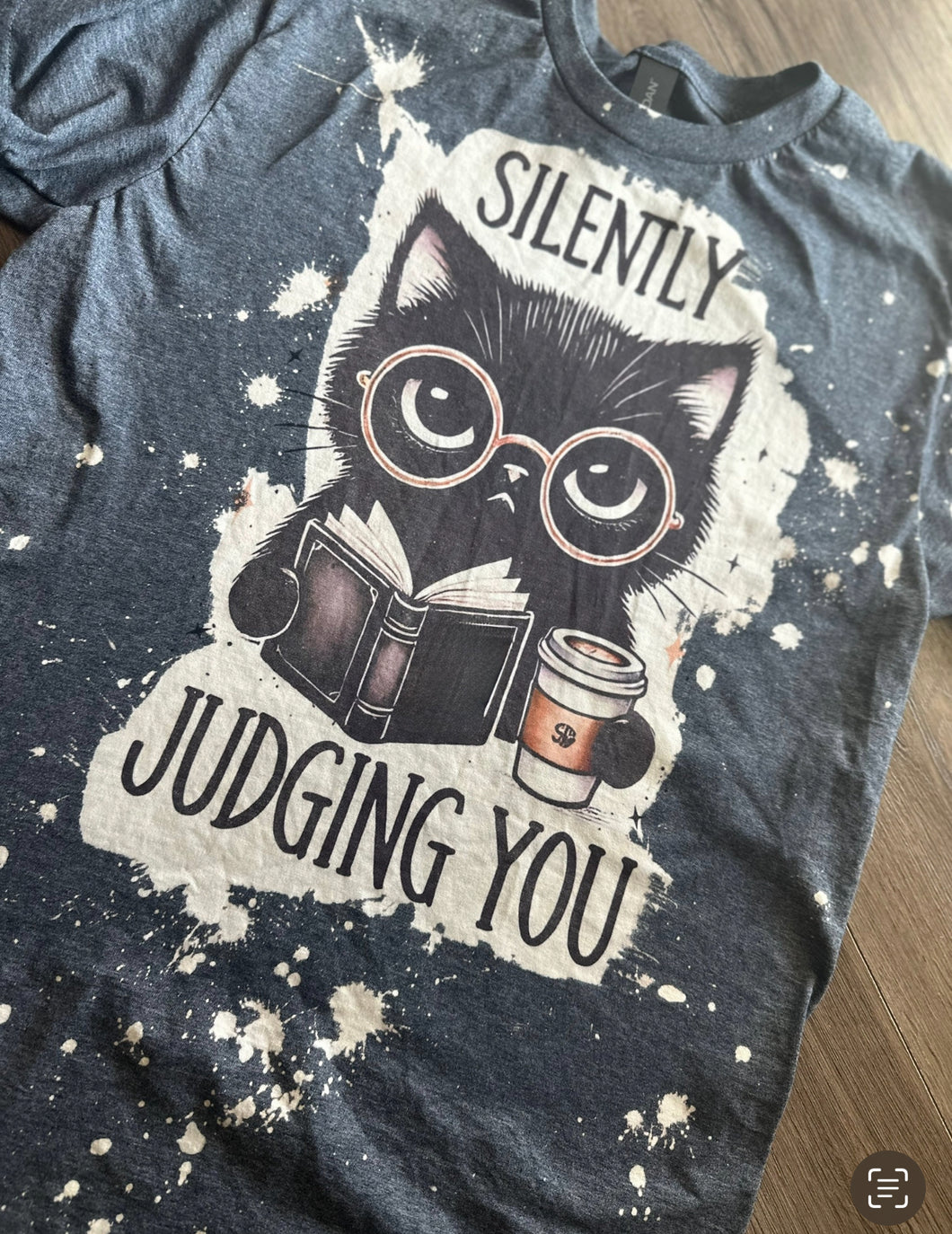 Silently, judging you