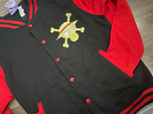 Load image into Gallery viewer, Red To Be Continued Letterman Jacket pre order
